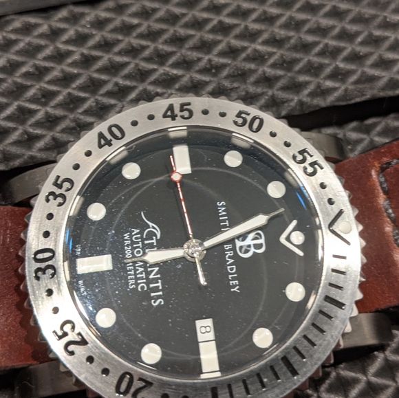 Smith & Bradley Atlantis - Automatic Men’s Watch Rare!!